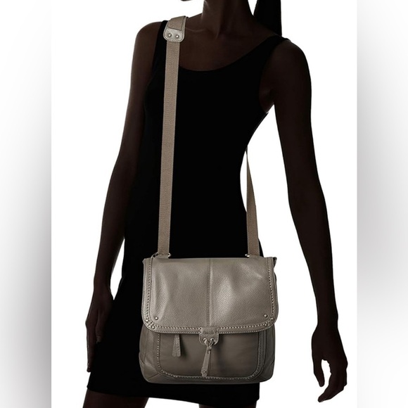 THE SAK Women's Ventura Leather Convertible Backpack Dark Gray AUTHENTIC - Picture 10 of 13